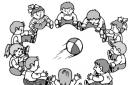 Игры с мячом на улице для детей: советские и современные Правила игры скелет с мячом